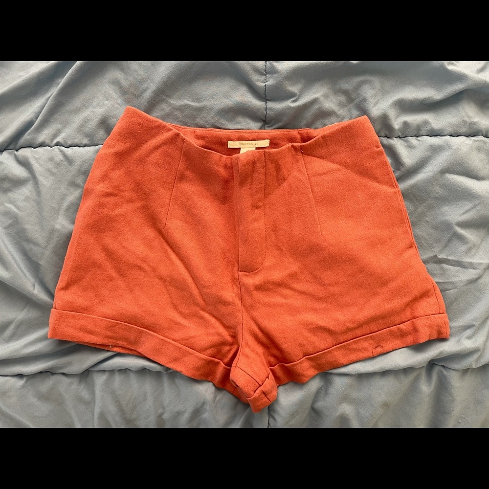 F21 Cloth Mid Waisted Shorts